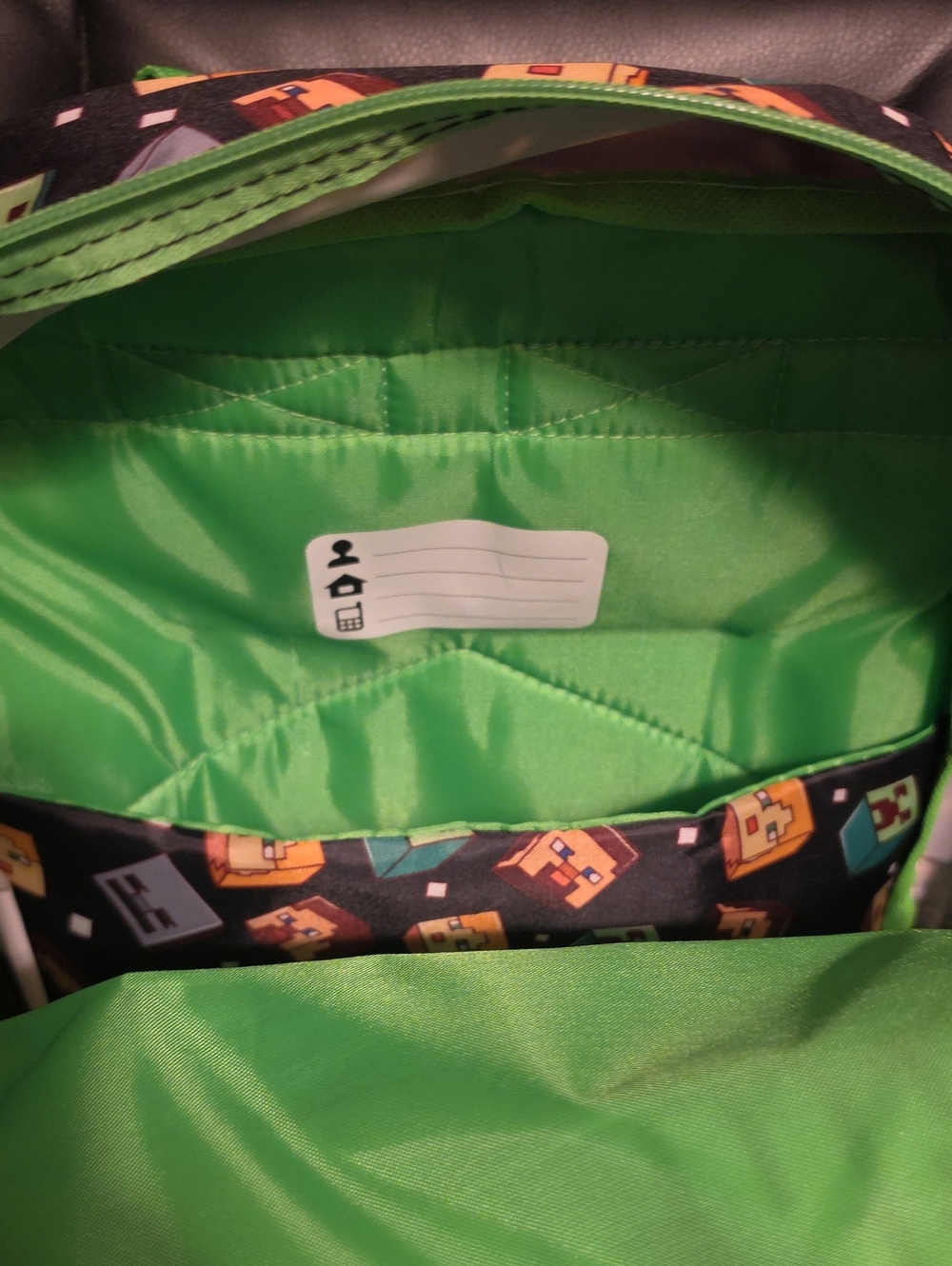 Minecraft Backpack With Lunchbag - Bundle - Picture 4 of 15